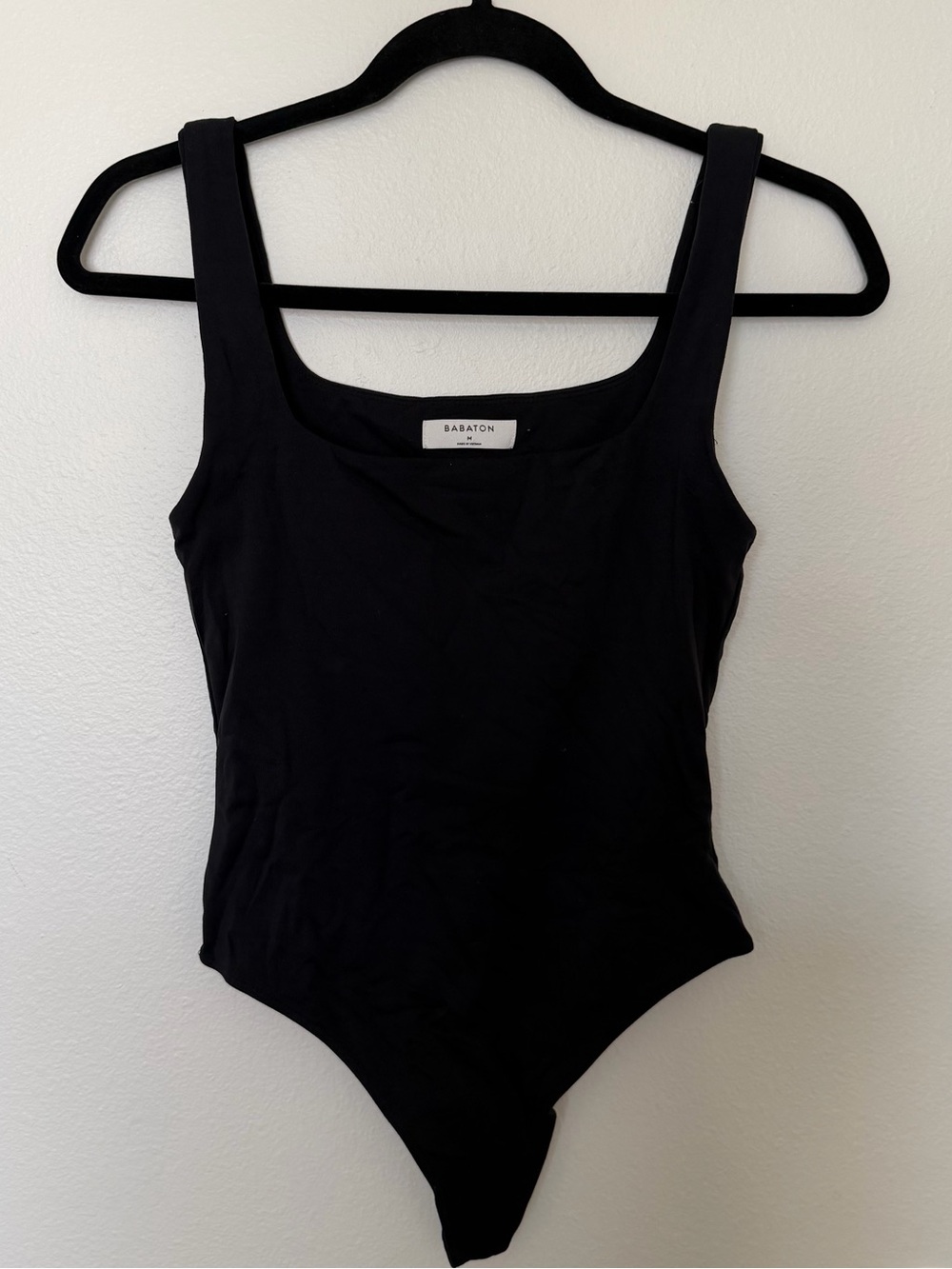 Babaton Black One-Piece Bodysuit